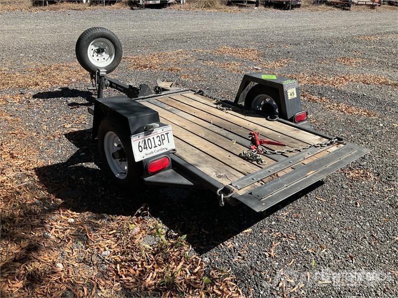 Barreto E4X6TBT 6 ft S/A Stump Grinder Trailer Zemie treileri
