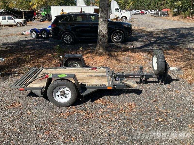 Barreto E4X6TBT 6 ft S/A Stump Grinder Trailer Zemie treileri