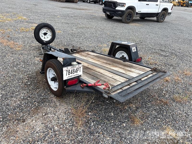 Barreto E4X6TBT 6 ft S/A Tilt Deck Stump Grinder Trailer Zemie treileri