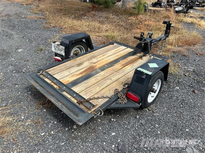 Barreto E4X6TBT 6 ft S/A Trencher Trailer ローローダー