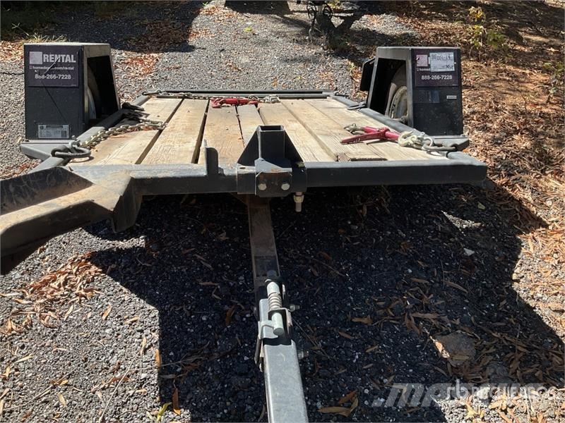 Barreto E4X6TBT 6 ft S/A Stump Grinder Trailer Zemie treileri