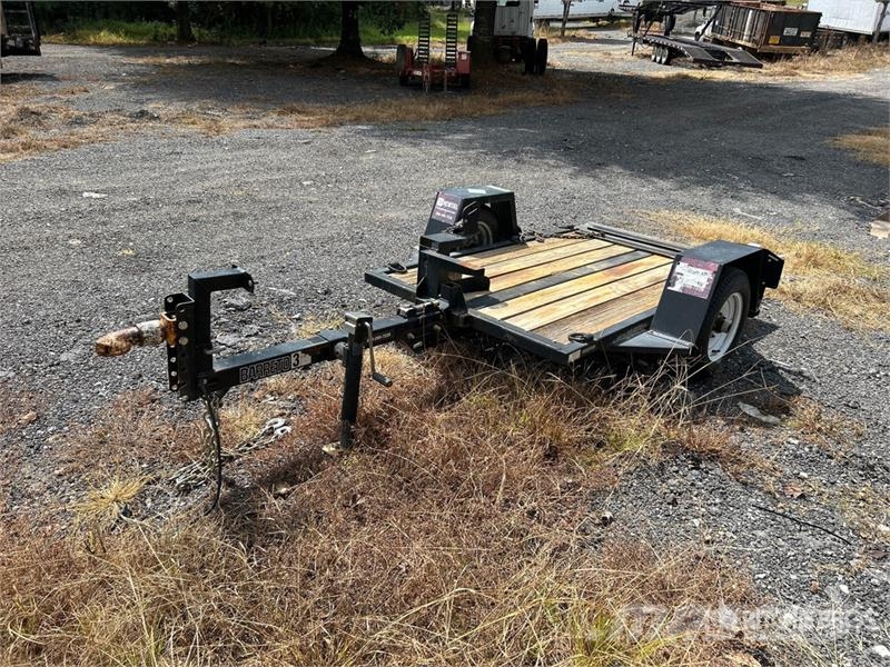 Barreto E4X6TBT 6 ft S/A Trencher Trailer ローローダー