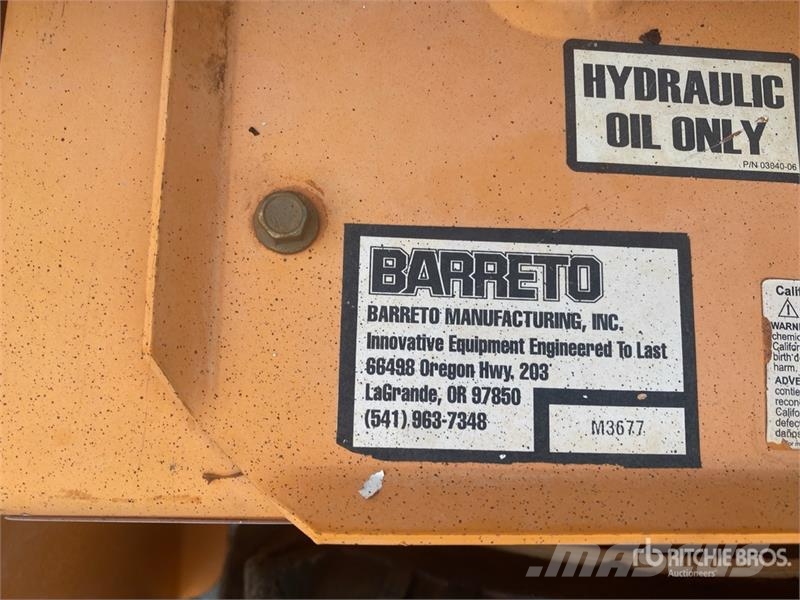 Barreto Walk Behind Trencher Abre-valas