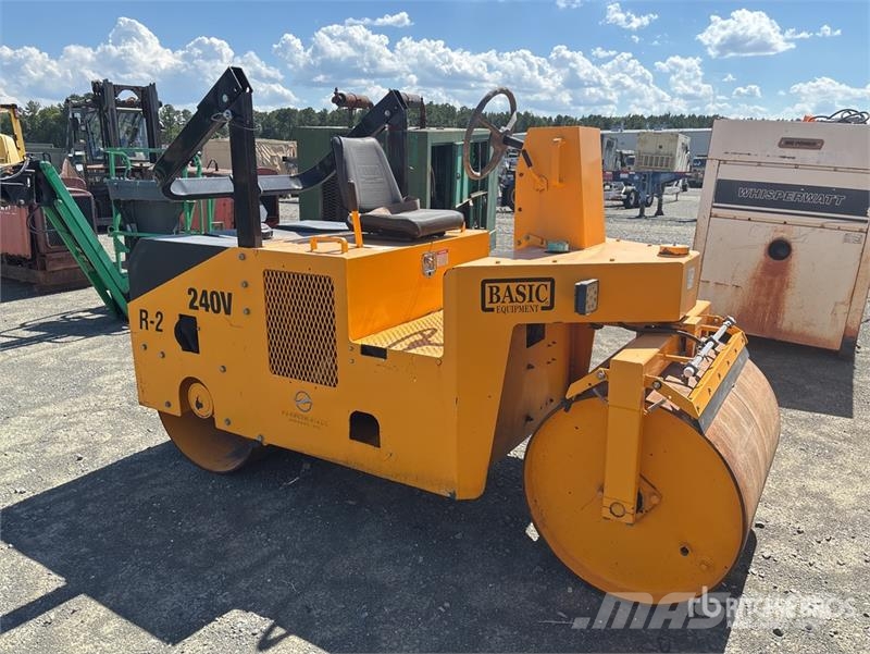 Basic equipment 240V Double Drum Roller 双轮压路机