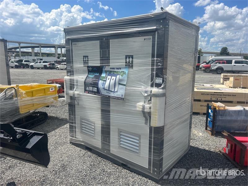 Bastone 110V 7 ft x 4 ft Double Portable Toilet (U Otros componentes