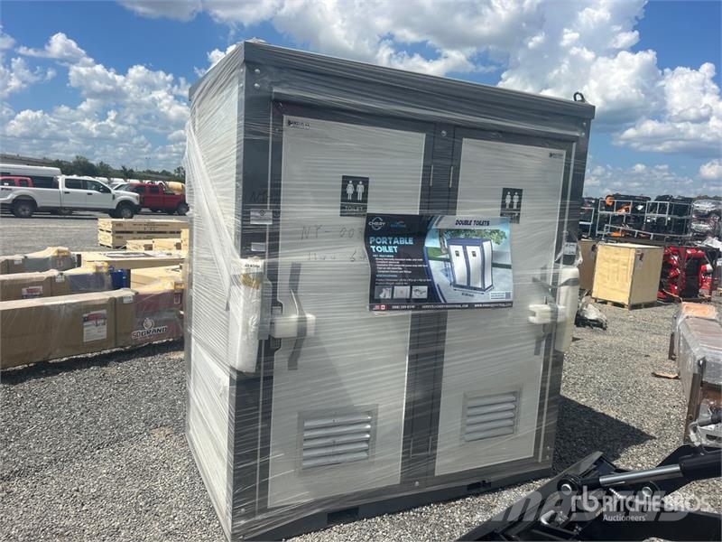 Bastone 110V 7 ft x 4 ft Double Portable Toilet (U Otros componentes