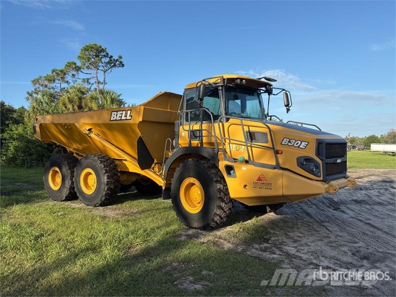 Bell B30E Articulated Dump Truck Dumper - Knickgelenk
