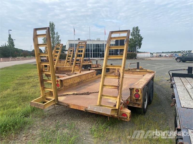 Belshe 12EP 16 ft T/A Equipment Trailer Reboques de transporte Auto