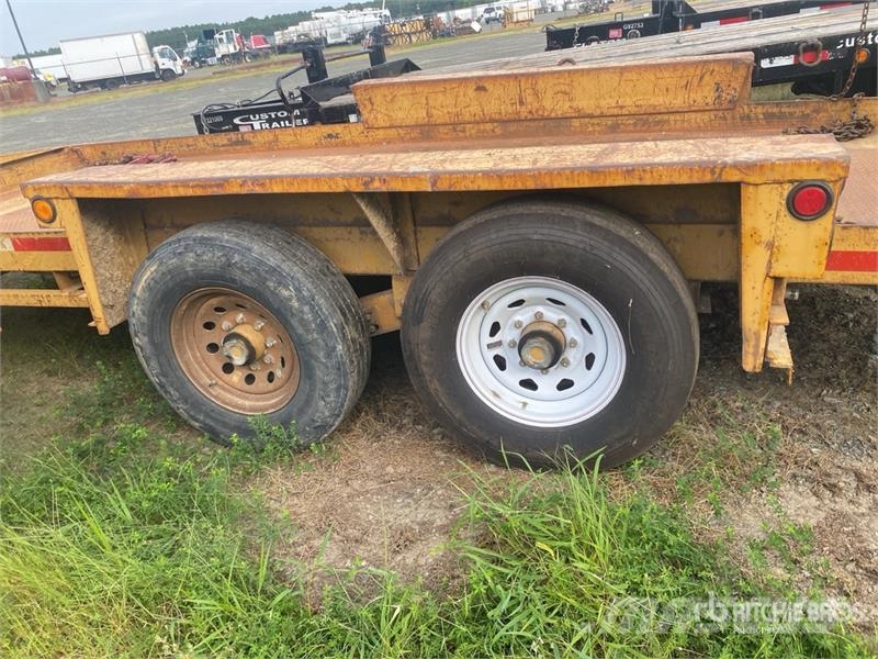 Belshe 12EP 16 ft T/A Equipment Trailer Reboques de transporte Auto