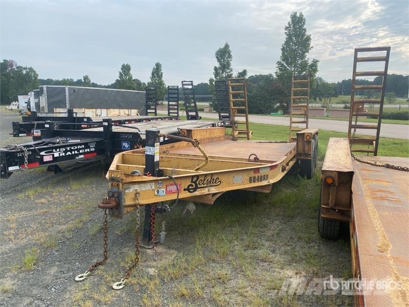 Belshe 12EP 16 ft T/A Equipment Trailer Reboques de transporte Auto