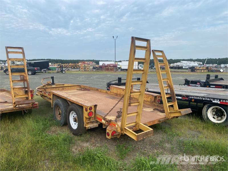 Belshe 12EP 16 ft T/A Equipment Trailer Reboques de transporte Auto