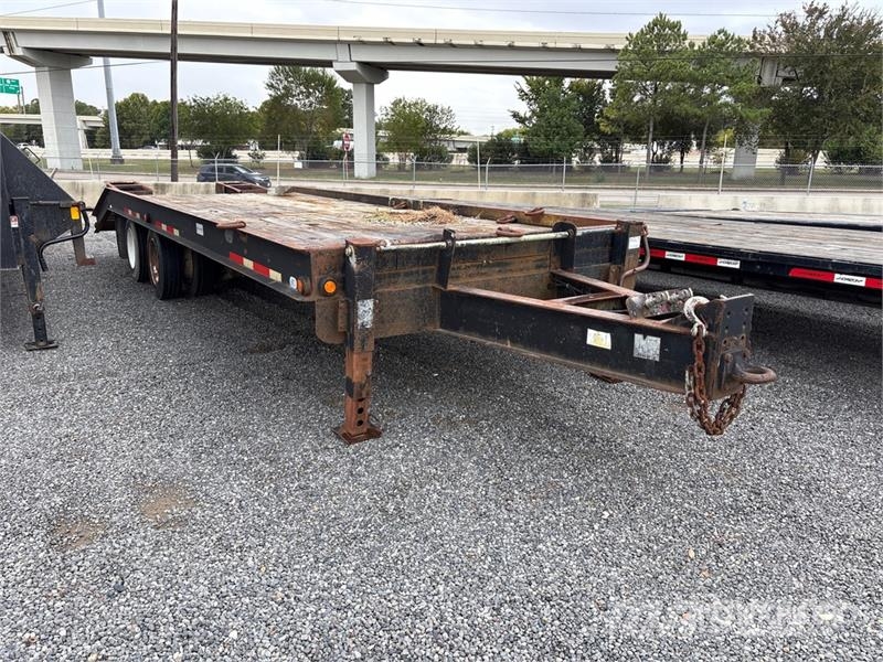 Belshe DT255 25 ft T/A Equipment Trailer Auto pārvadāšanas treileri