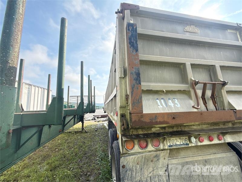 Benson 34 ft T/A Aluminum Various End Dump Trailer Kiper prikolice