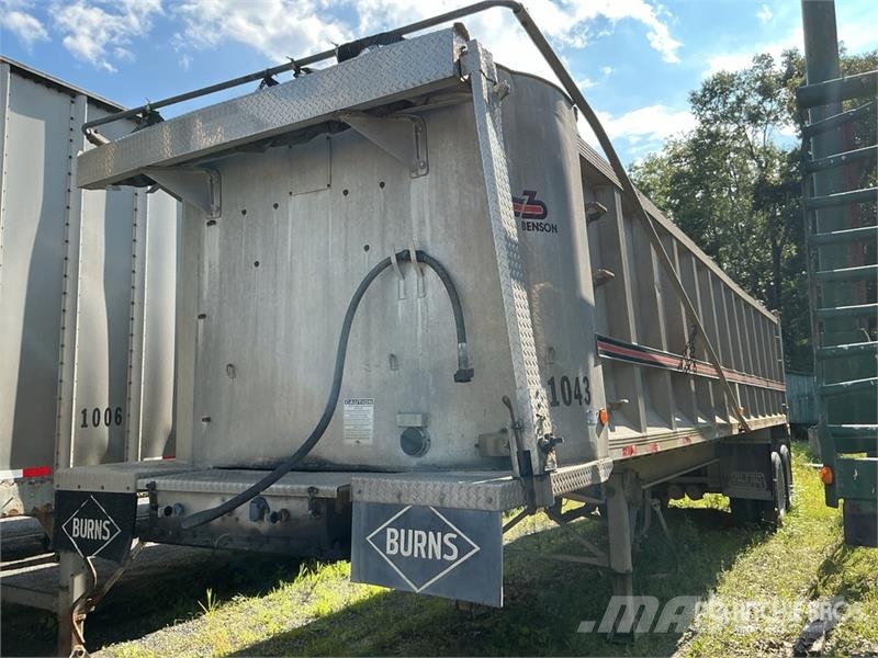 Benson 34 ft T/A Aluminum Various End Dump Trailer Самосвальные прицепы