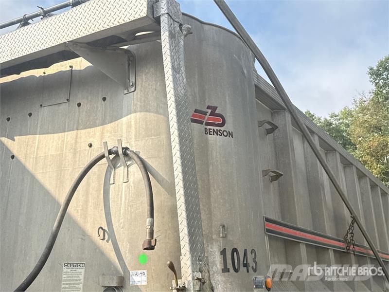 Benson 34 ft T/A Aluminum Various End Dump Trailer Kiper prikolice