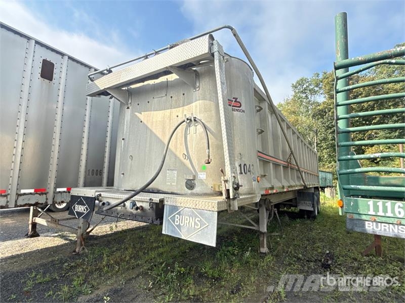 Benson 34 ft T/A Aluminum Various End Dump Trailer Kiper prikolice