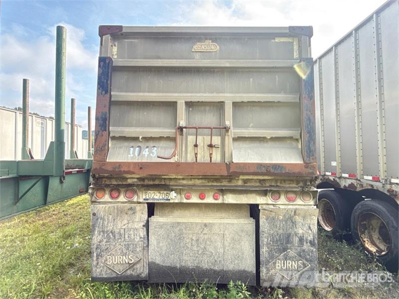 Benson 34 ft T/A Aluminum Various End Dump Trailer Kiper prikolice