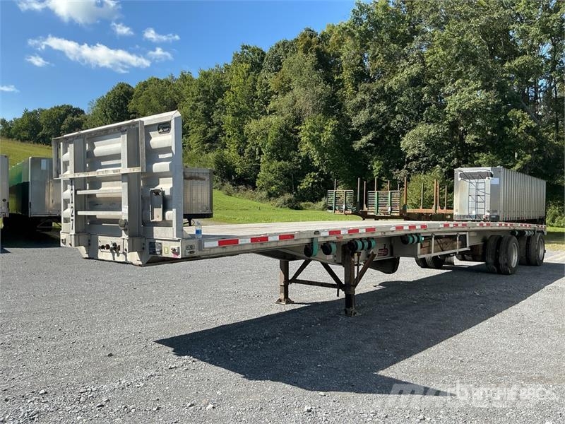 Benson 524 Flatbed Trailer Platformy / Przyczepy z otwieranymi burtami