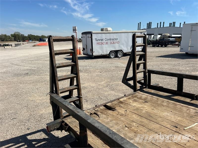 Big Tex 10PI-18 18 ft T/A Utility Trailer Citas piekabes