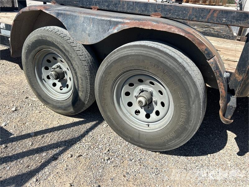 Big Tex 10PI-18 18 ft T/A Utility Trailer Citas piekabes