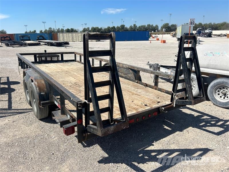 Big Tex 10PI-18 18 ft T/A Utility Trailer Citas piekabes