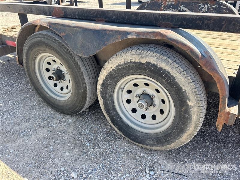 Big Tex 10PI-18 18 ft T/A Utility Trailer Citas piekabes