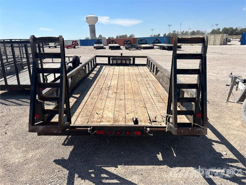 Big Tex 10PI-18 18 ft T/A Utility Trailer Citas piekabes