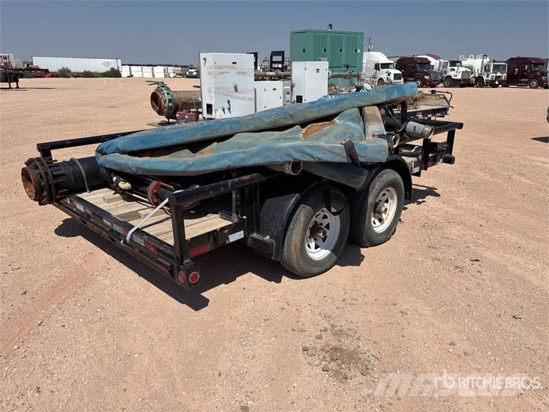 Big Tex 12 ft T/A Utility Trailer مقطورات أخرى