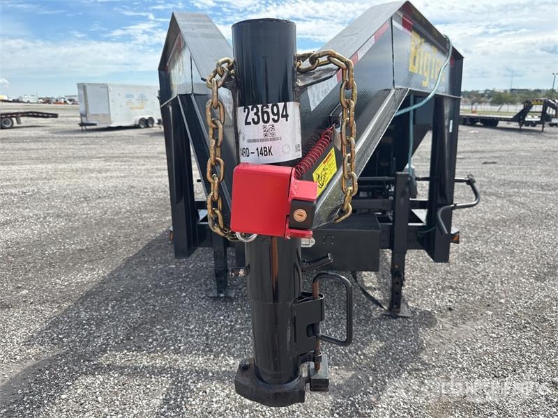 Big Tex 14 ft T/A Dump Utility Trailer Самоскиди