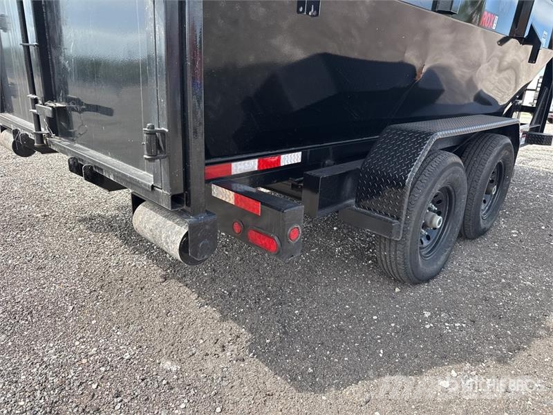 Big Tex 14 ft T/A Dump Utility Trailer Самоскиди