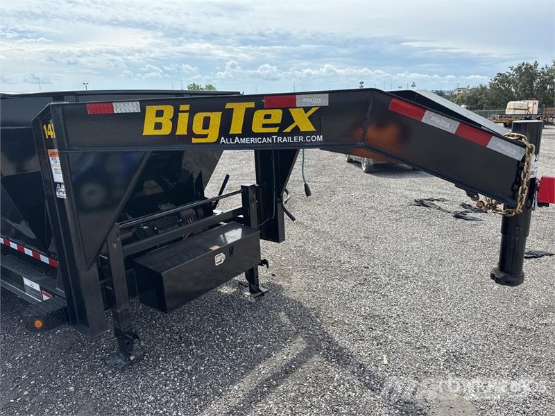 Big Tex 14 ft T/A Dump Utility Trailer Самоскиди