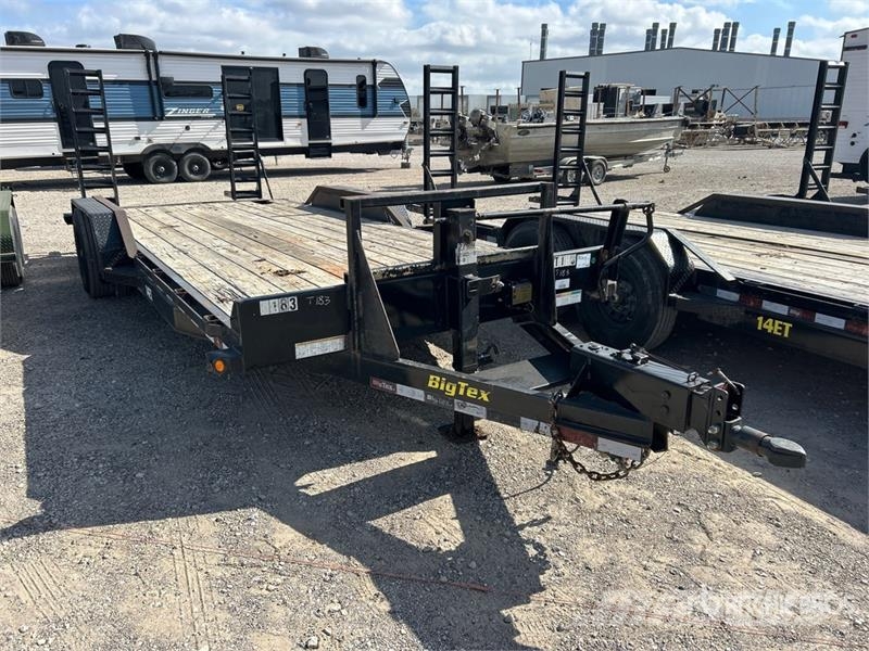 Big Tex 14ET-20 20 ft T/A Equipment Trailer Anhænger til Autotransport