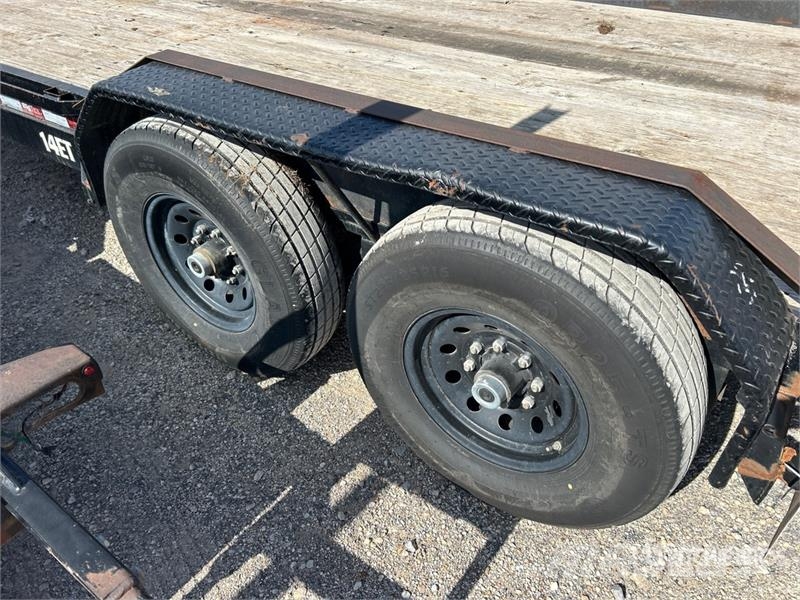 Big Tex 14ET-20 20 ft T/A Equipment Trailer Anhænger til Autotransport