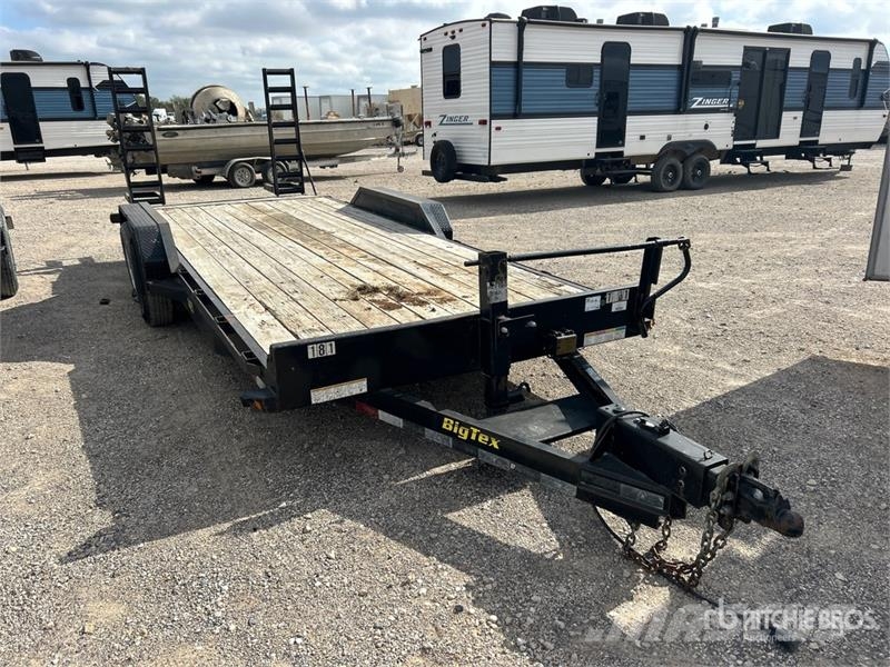 Big Tex 14ET-20 20 ft T/A Equipment Trailer Oprijwagen