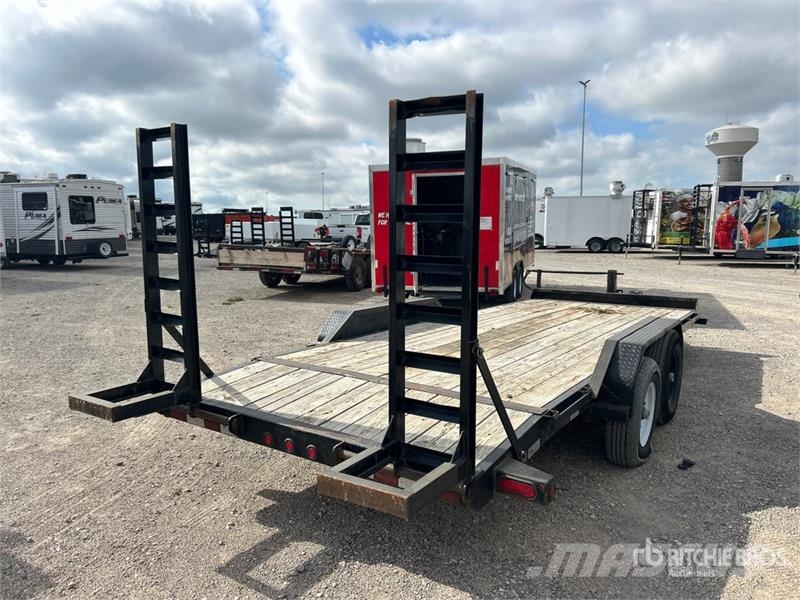 Big Tex 14ET-20 20 ft T/A Equipment Trailer Oprijwagen