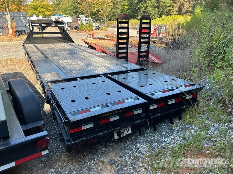 Big Tex 14GN-25 D5A-MRBK 25 ft T/A Equipment Trailer Remolques para transporte de vehículos