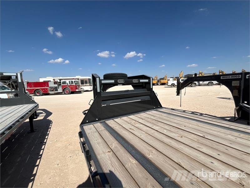 Big Tex 14GN-33D5A-MRBK 34 ft T/A Gooseneck Equipment Trai Reboques de transporte Auto