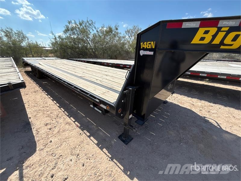 Big Tex 14GN-33D5A-MRBK 34 ft T/A Gooseneck Equipment Trai Reboques de transporte Auto