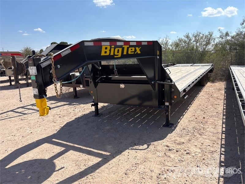 Big Tex 14GN-33D5A-MRBK 34 ft T/A Gooseneck Equipment Trai Reboques de transporte Auto