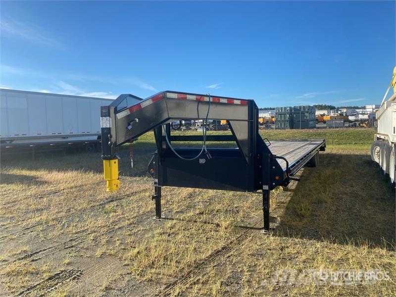 Big Tex 14GN-40D5A 40 ft T/A Gooseneck Equipment Trailer Auto pārvadāšanas treileri