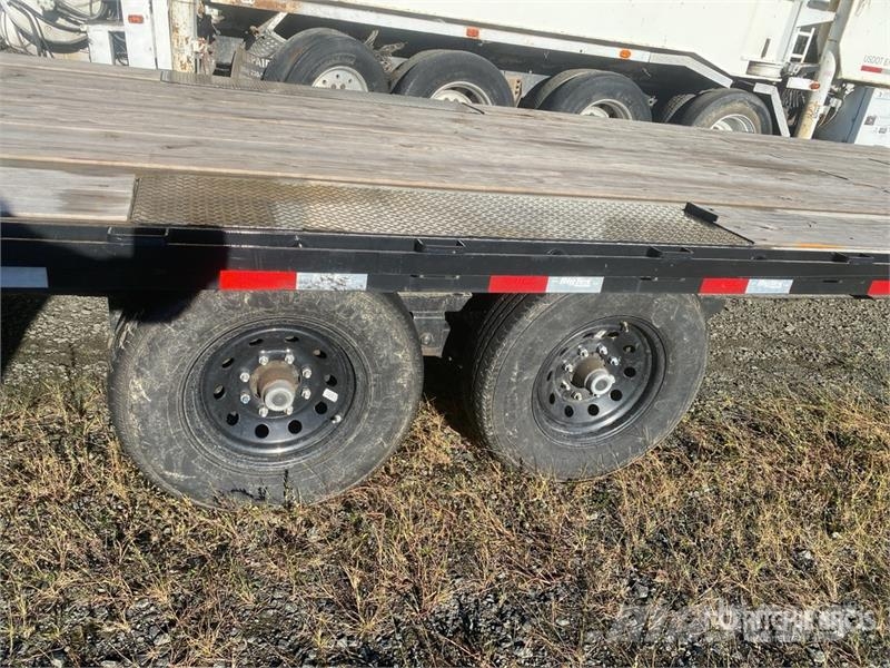 Big Tex 14GN-40D5A 40 ft T/A Gooseneck Equipment Trailer Auto pārvadāšanas treileri