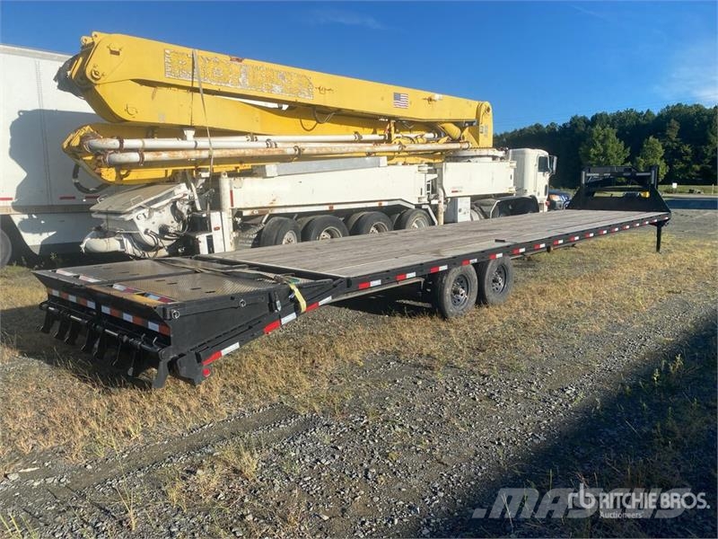 Big Tex 14GN-40D5A 40 ft T/A Gooseneck Equipment Trailer Auto pārvadāšanas treileri