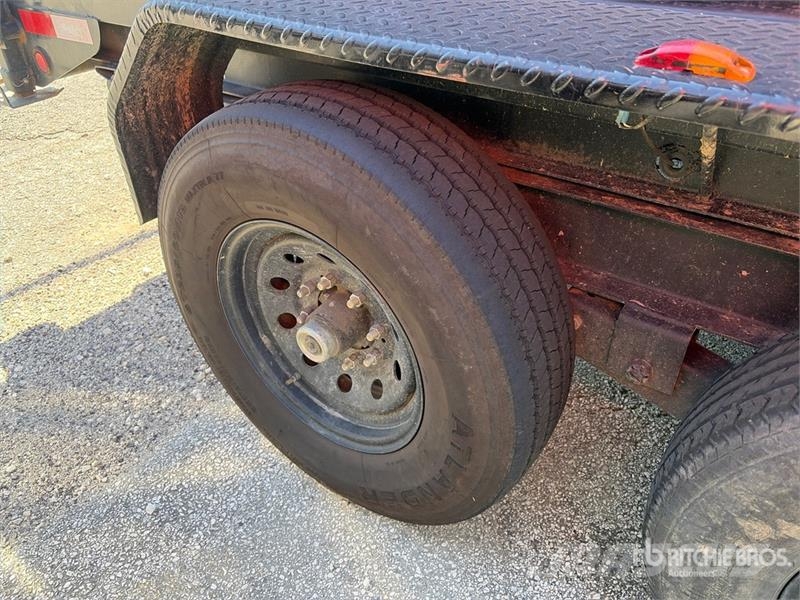 Big Tex 14LX-14C4A-BK 14 ft T/A Dump Utility Trailer Bañeras