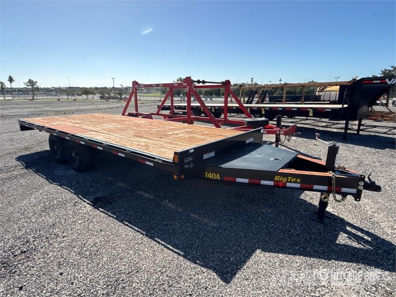 Big Tex 14OA-20STA-S8BK 20 ft T/A Equipment Trailer Autotreilerid