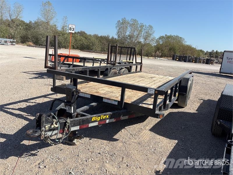Big Tex 14PI-18BK 18 ft T/A Utility Trailer Andre anhængere