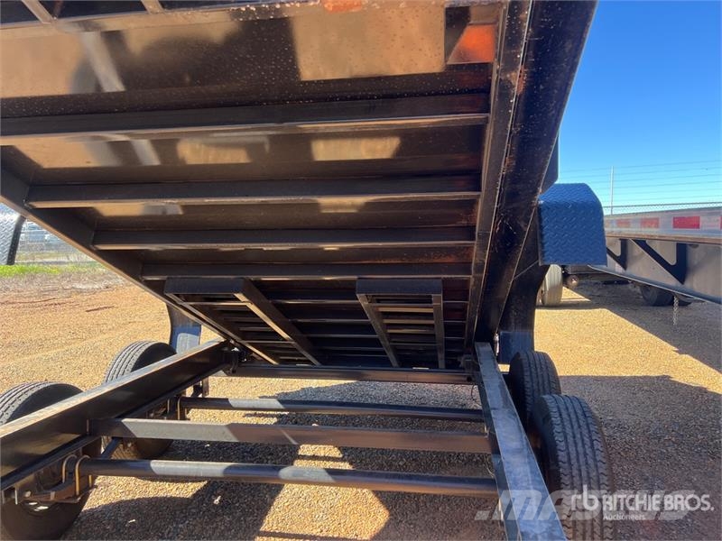 Big Tex 14TD-14C4A-BK 19 ft T/A Dump Utility Trailer Remorque benne