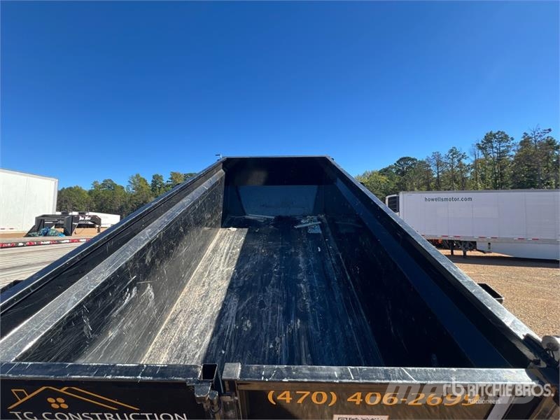 Big Tex 14TD-14C4A-BK 19 ft T/A Dump Utility Trailer Remorque benne