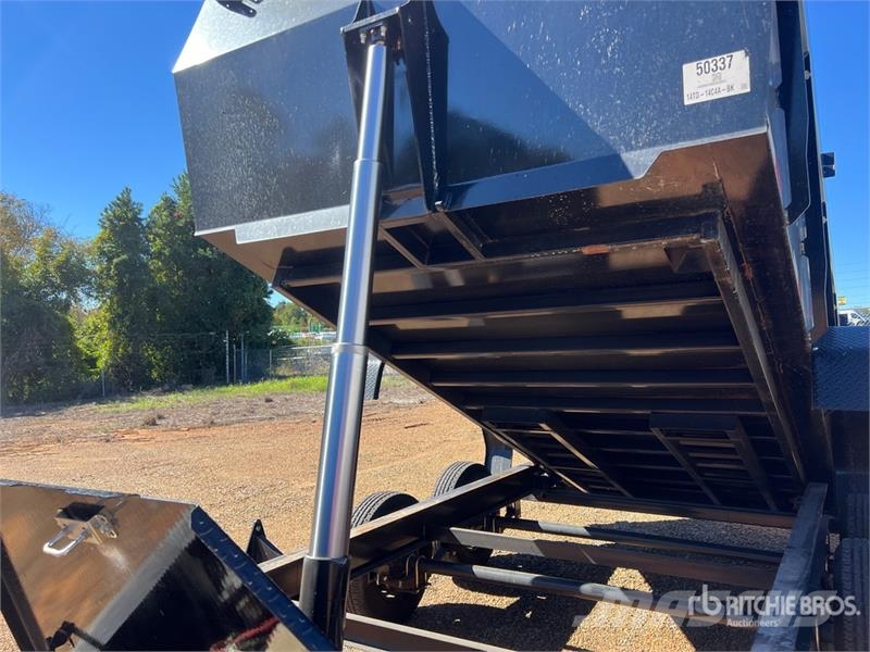Big Tex 14TD-14C4A-BK 19 ft T/A Dump Utility Trailer Remorque benne