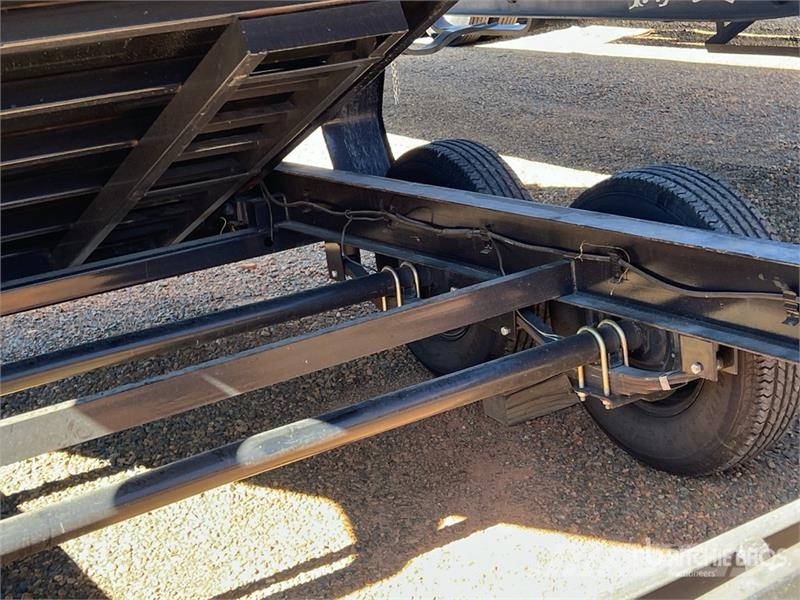 Big Tex 14TD-14C4A-BK 19 ft T/A Dump Utility Trailer Remorque benne