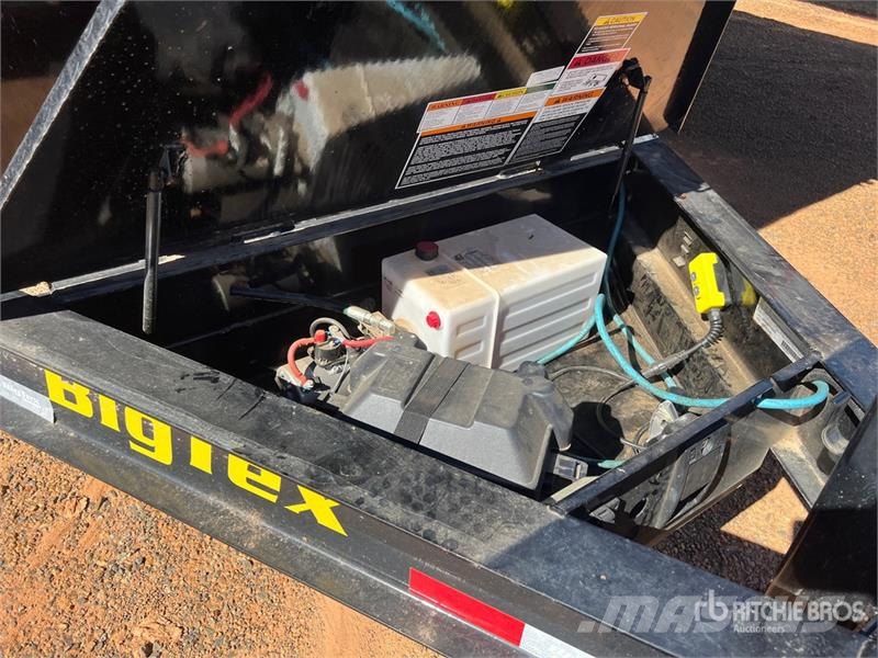 Big Tex 14TD-14C4A-BK 19 ft T/A Dump Utility Trailer Remorque benne